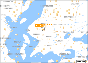 map of Kech Pīran