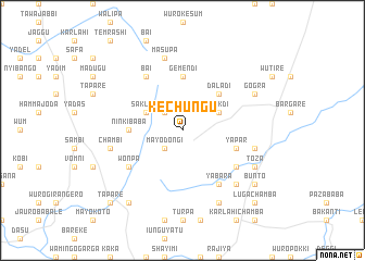 map of Kechungu