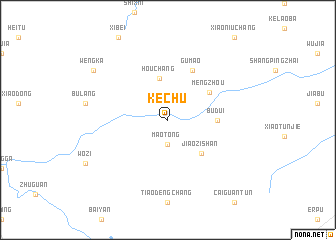 map of Kechu