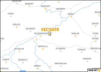 map of Keçidere