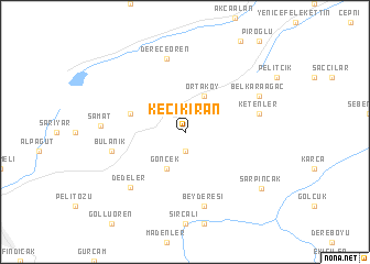 map of Keçikıran