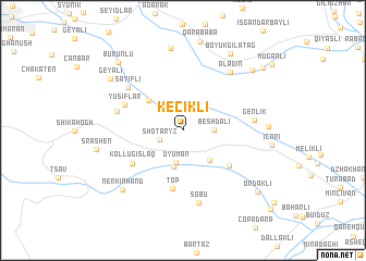 map of Keçikli