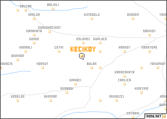 map of Keçiköy
