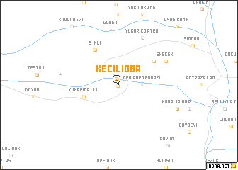 map of Keçilioba