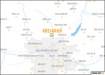 map of Keçiören