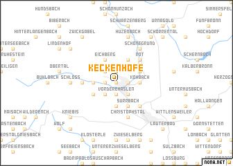 map of Keckenhöfe