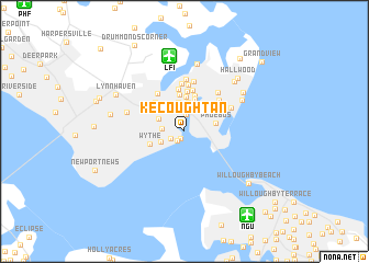 map of Kecoughtan