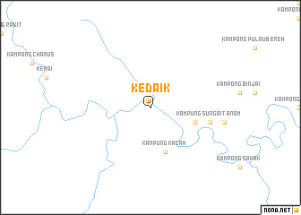 map of Kedaik