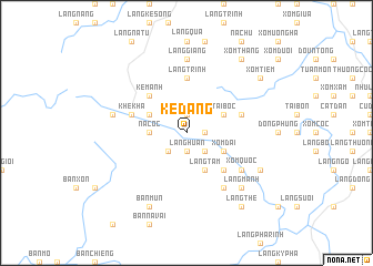 map of Kẻ Dang
