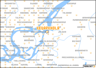 map of Kedārkhola