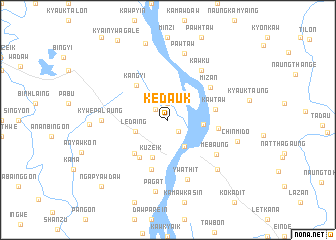 map of Kedauk