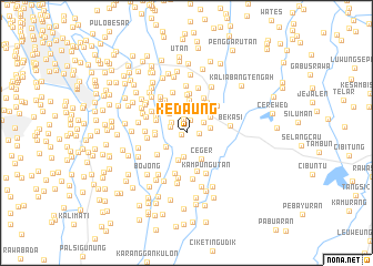 map of Kedaung