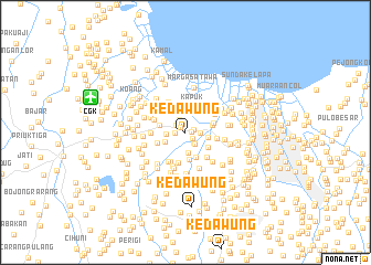 map of Kedawung