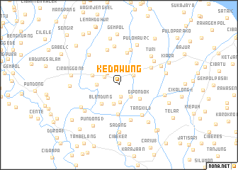 map of Kedawung