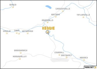 map of Keddie