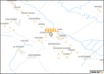 map of Kedeli