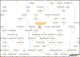 map of Kedem