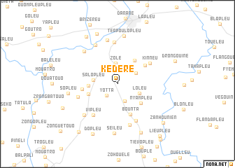 map of Kédéré