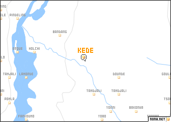 map of Kédé