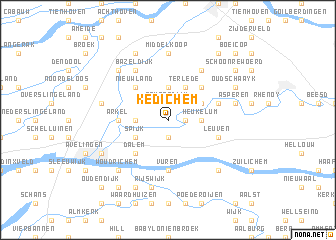 map of Kedichem