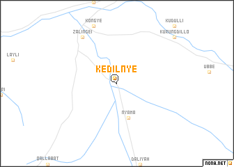 map of Kedilnye