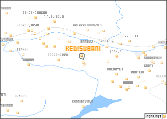 map of Kedisubani