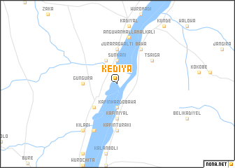 map of Kediya