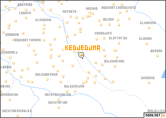 map of Kedjedjma