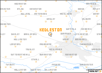 map of Kedleston