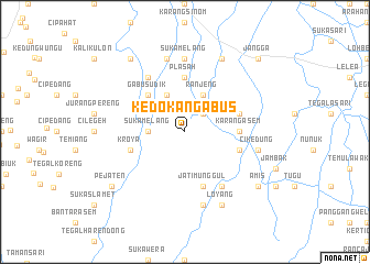 map of Kedokangabus