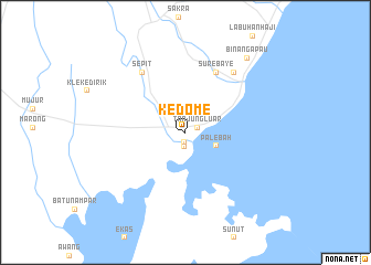 map of Kedome