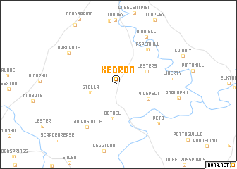 map of Kedron