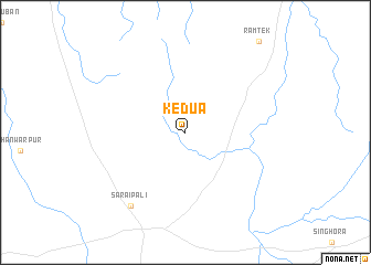 map of Kedua