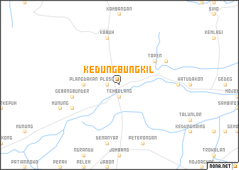 map of Kedungbungkil