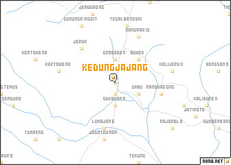 map of Kedungjajang