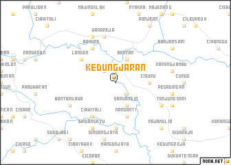 map of Kedungjaran