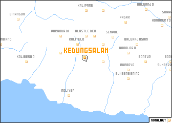 map of Kedungsalam