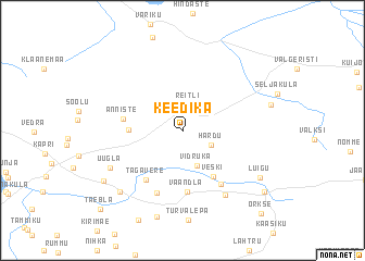 map of Keedika