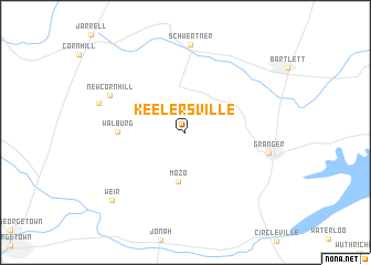 map of Keelersville