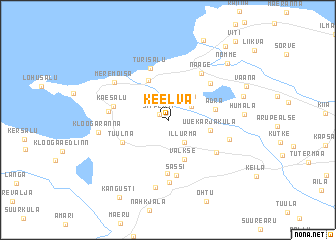 map of Keelva