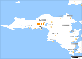 map of Keel