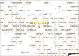 map of Keenagolla