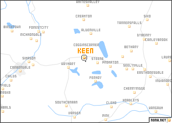 map of Keen