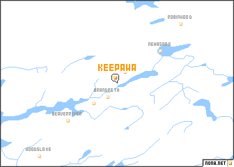 map of Keepawa