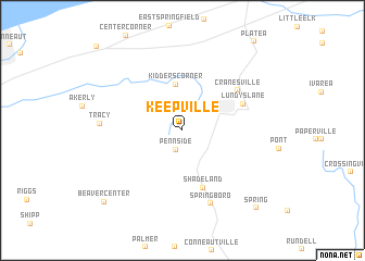 map of Keepville