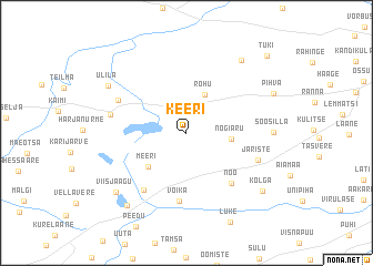 map of Keeri