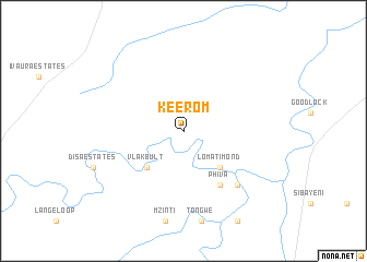 map of Keerom