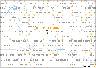 map of Keerselaar