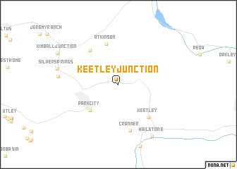 map of Keetley Junction