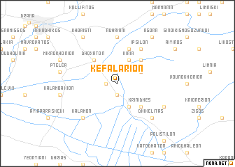 map of Kefalárion